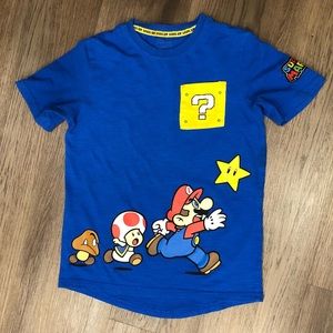 Super Mario T Shirt Front and Back Design